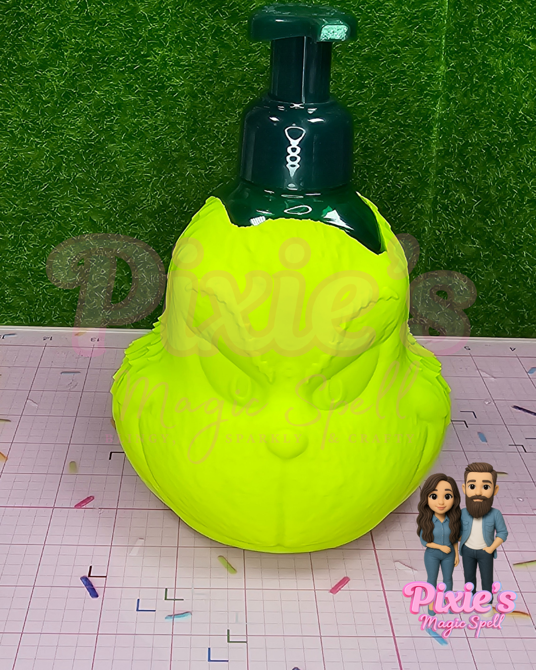 Mr Grinch Soap Holder