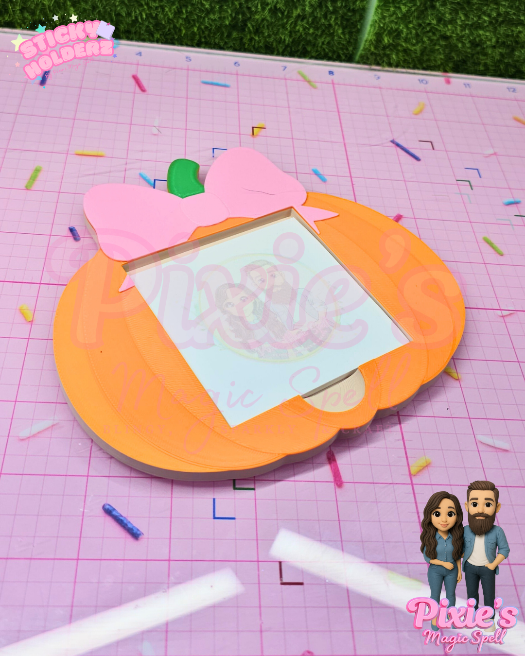 PumpkinBow Sticky Holder
