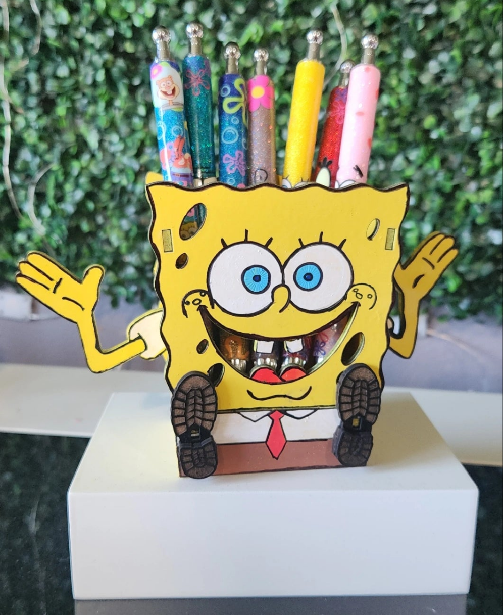 SpongeBob Box Pen Holder