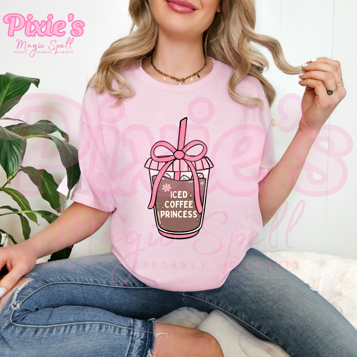 Iced Coffee Princess Tee