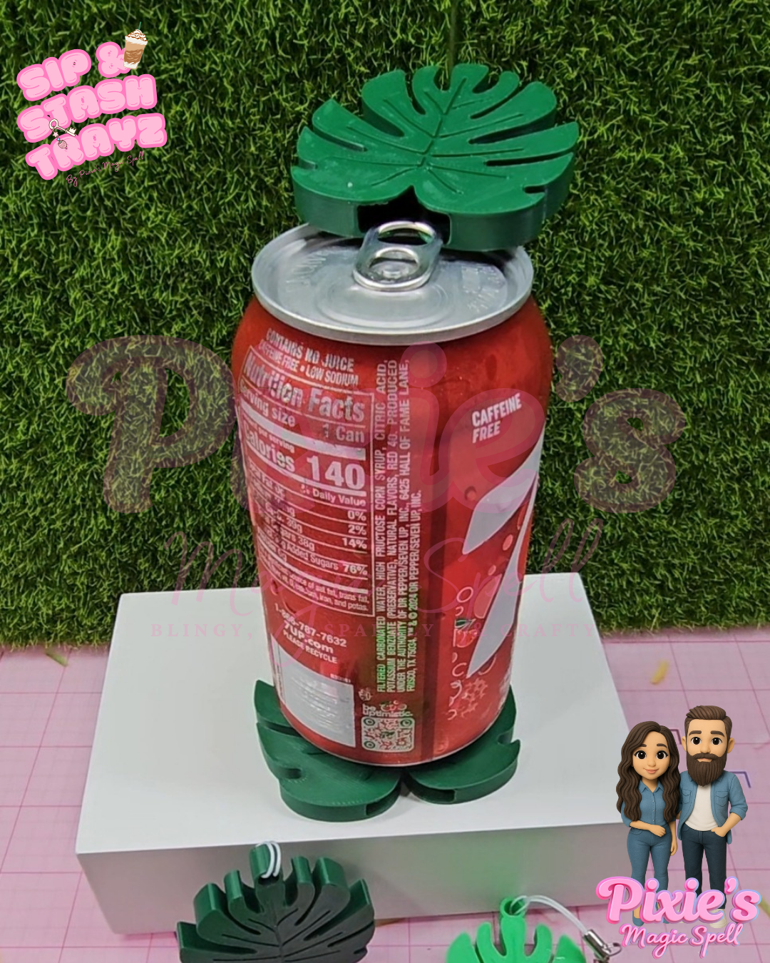 Monstera Eazy CanOpener/Coaster