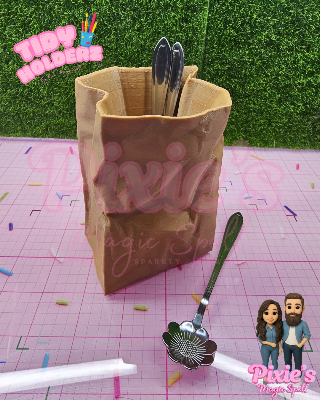 Paper Bag Tidy Holder