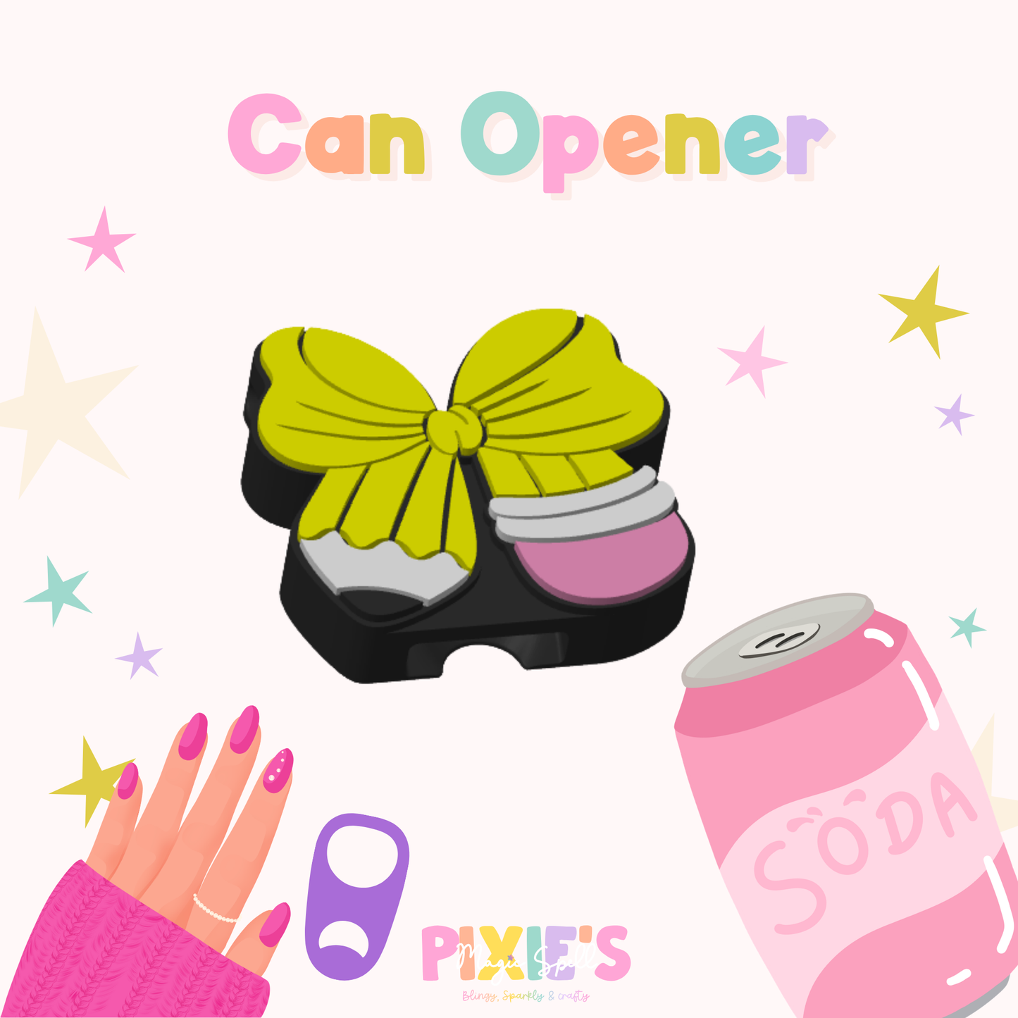 Pencil Bow Can Opener