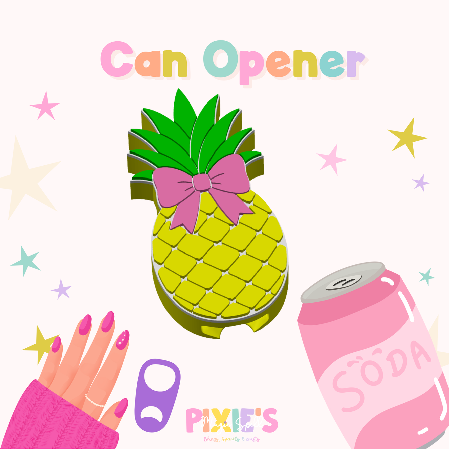 Pinneaple Can Opener