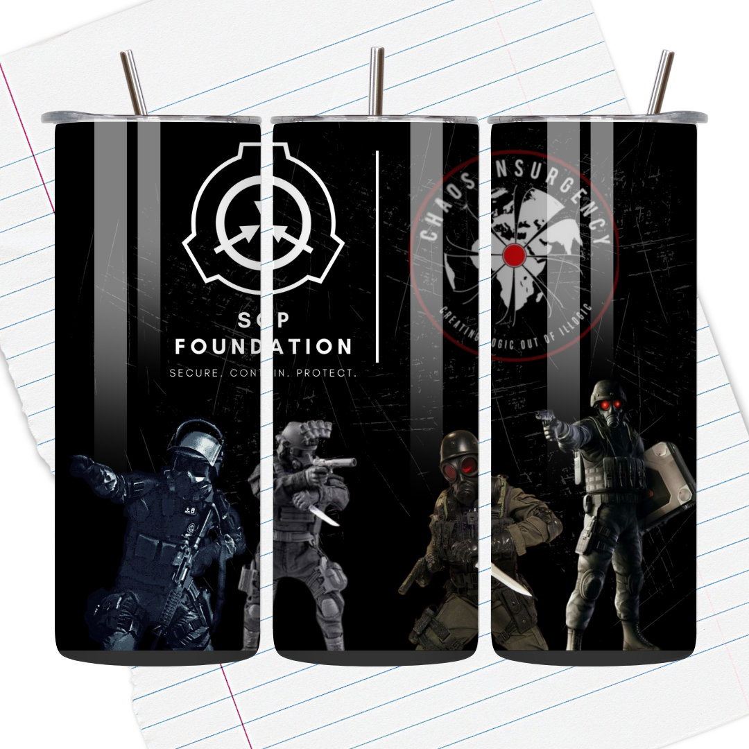 SCP Foundation X Chaos InsurgencyTumbler