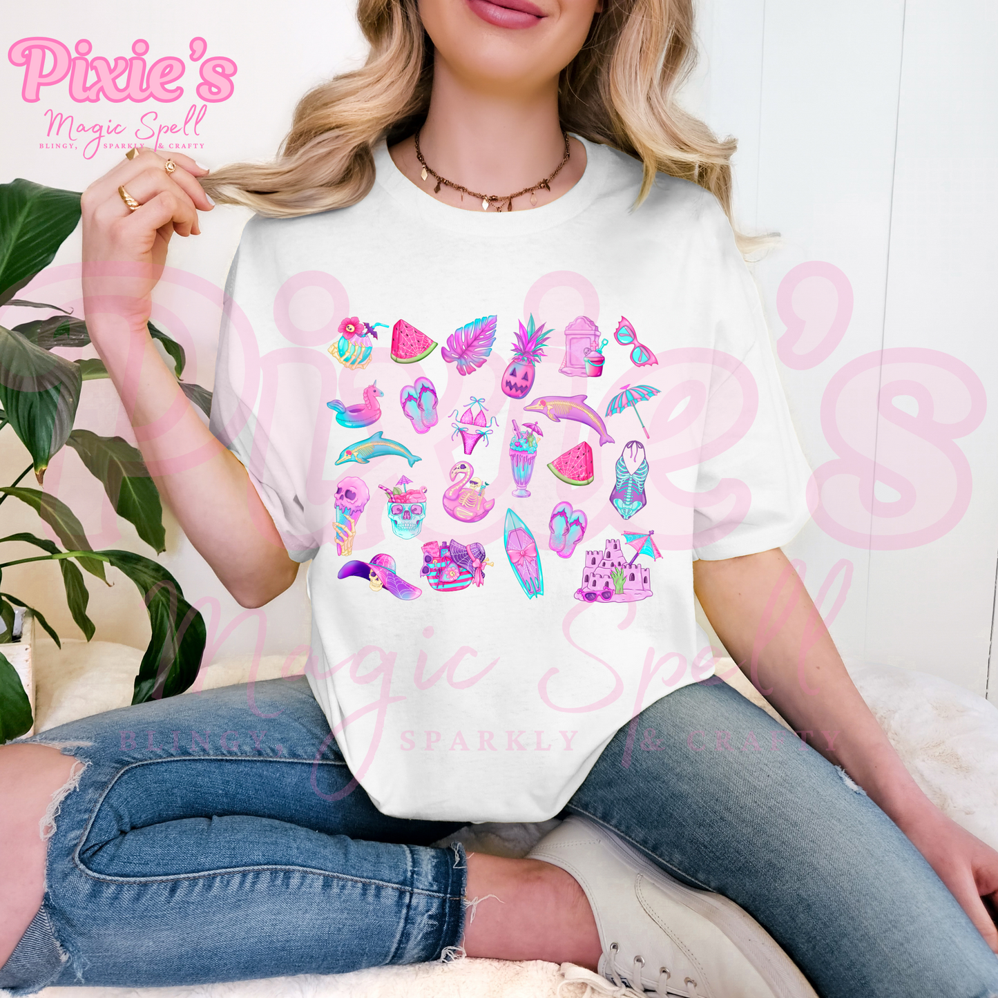 Spooky By The Beach (Tee/TankTop)