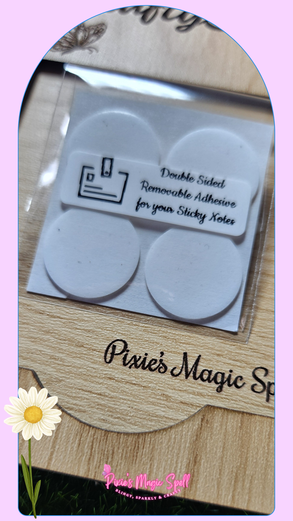 Custom Engraved Pen & Sticky Holder