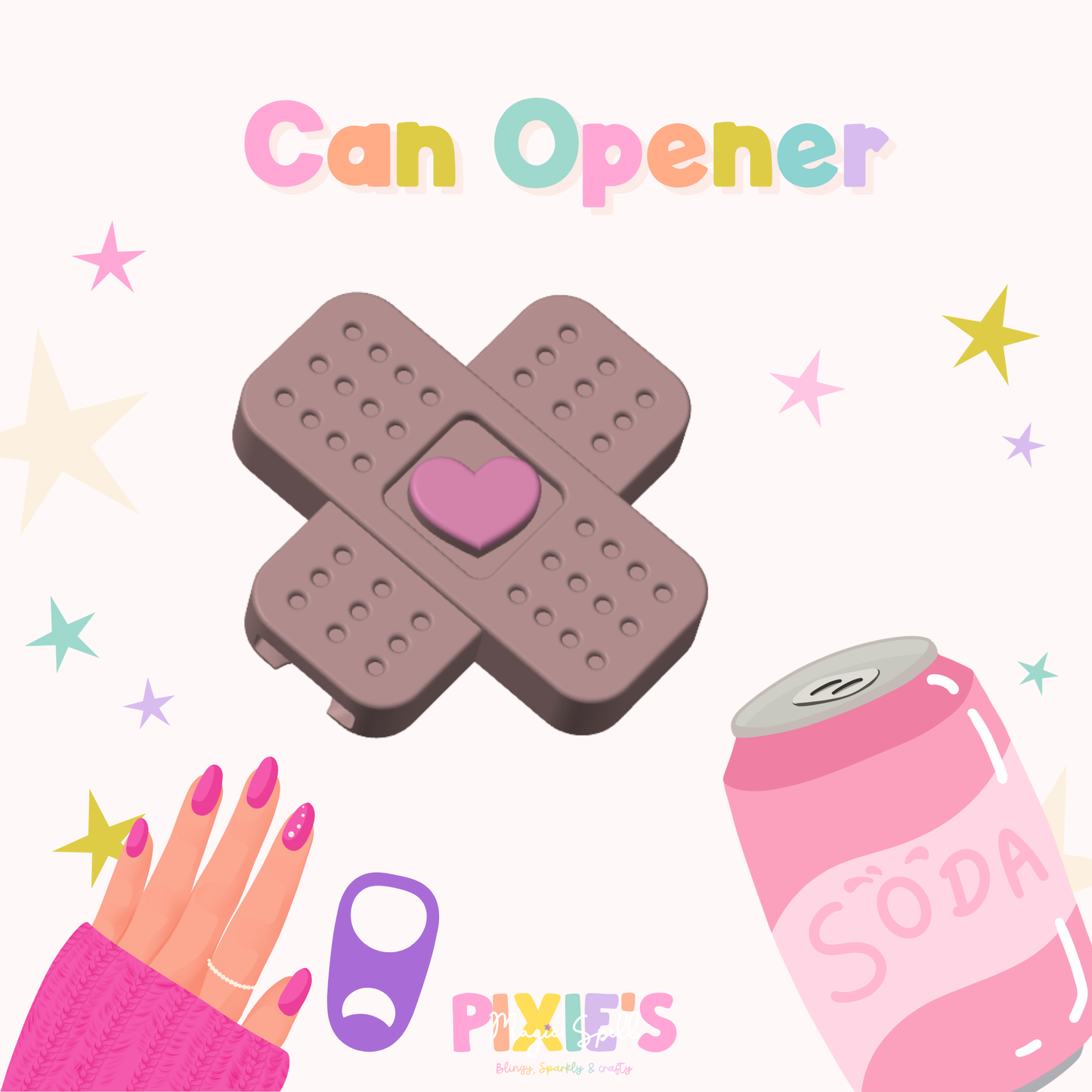 Band-Aid Heart Can Opener