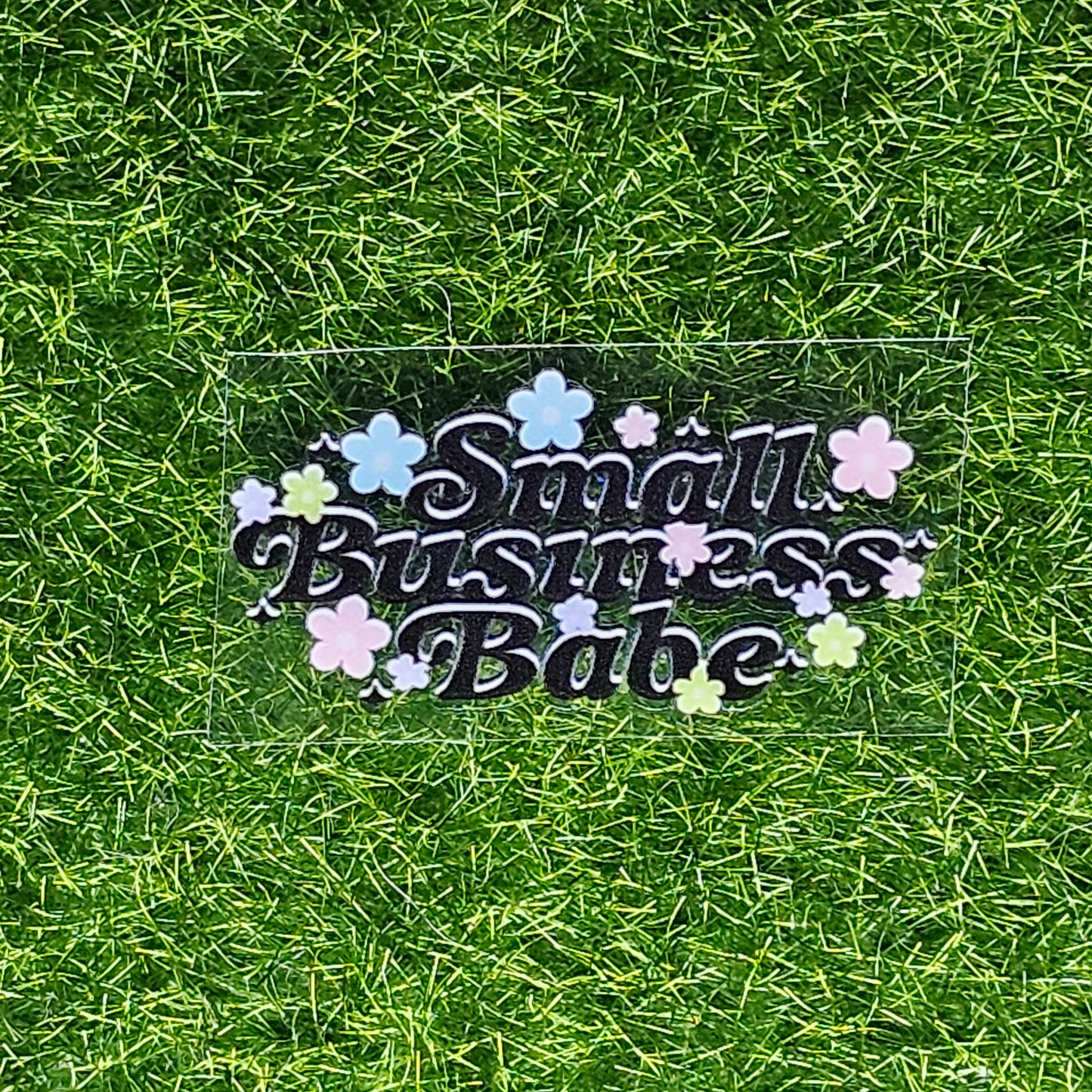 Small Business Babe UV Stickers