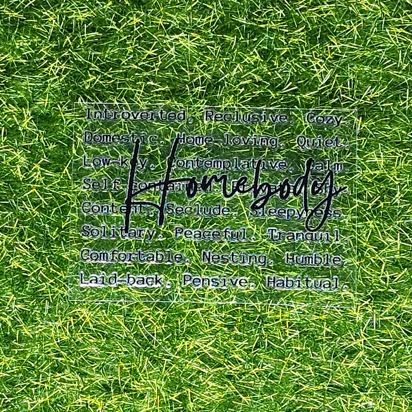 Homebody UV Stickers