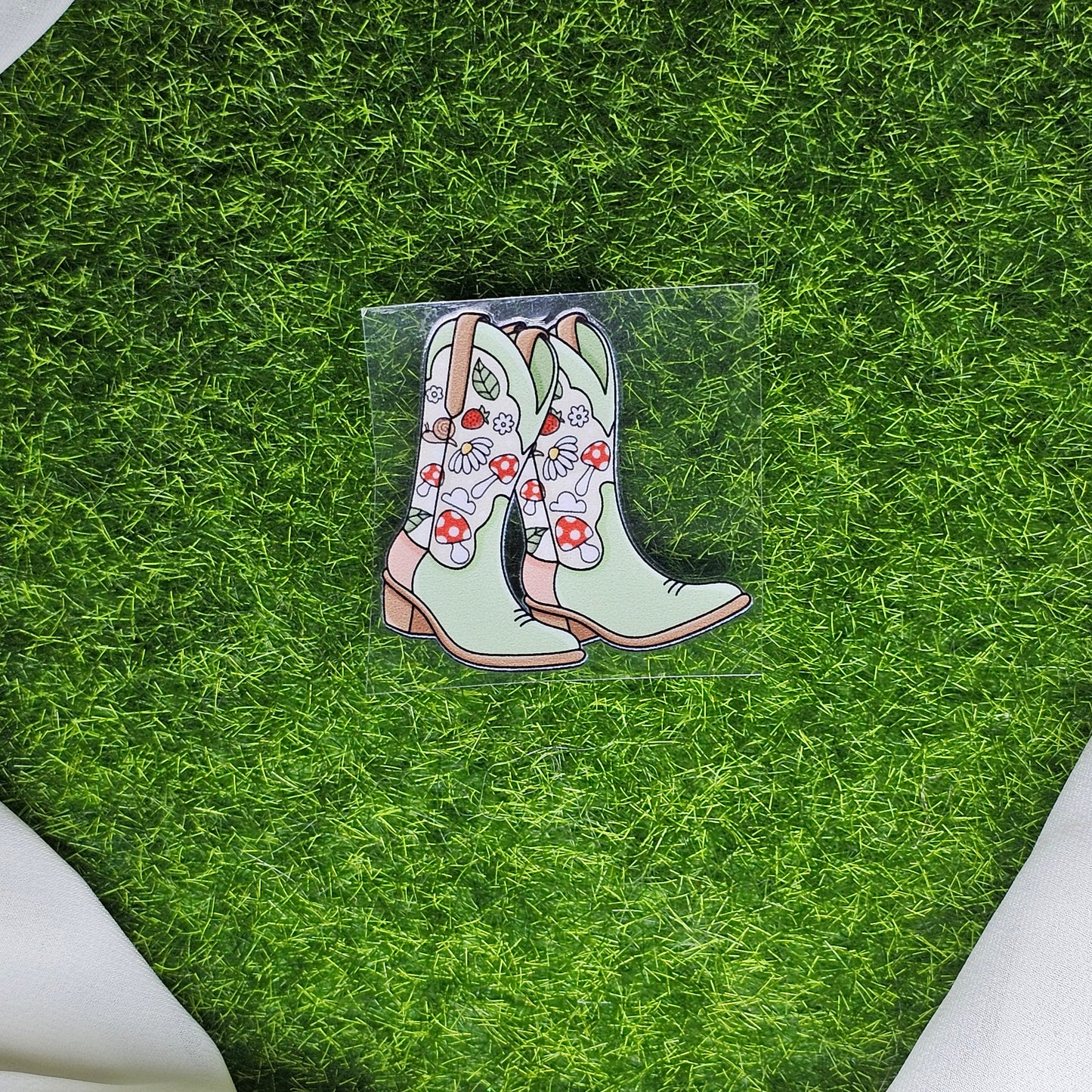 Daisy Boots UV Stickers