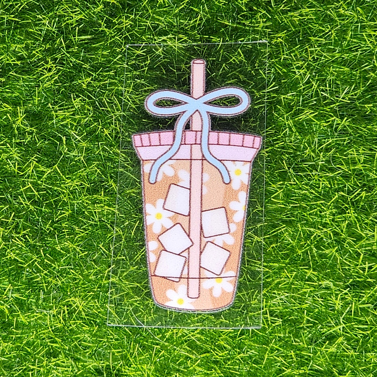 Iced Coffee UV Stickers