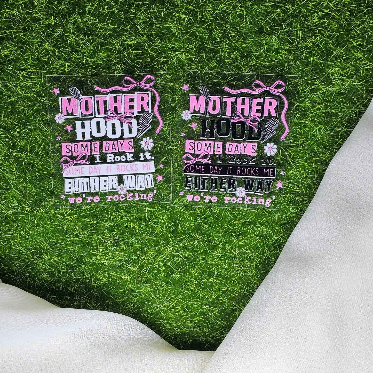 MotherHood UV Stickers