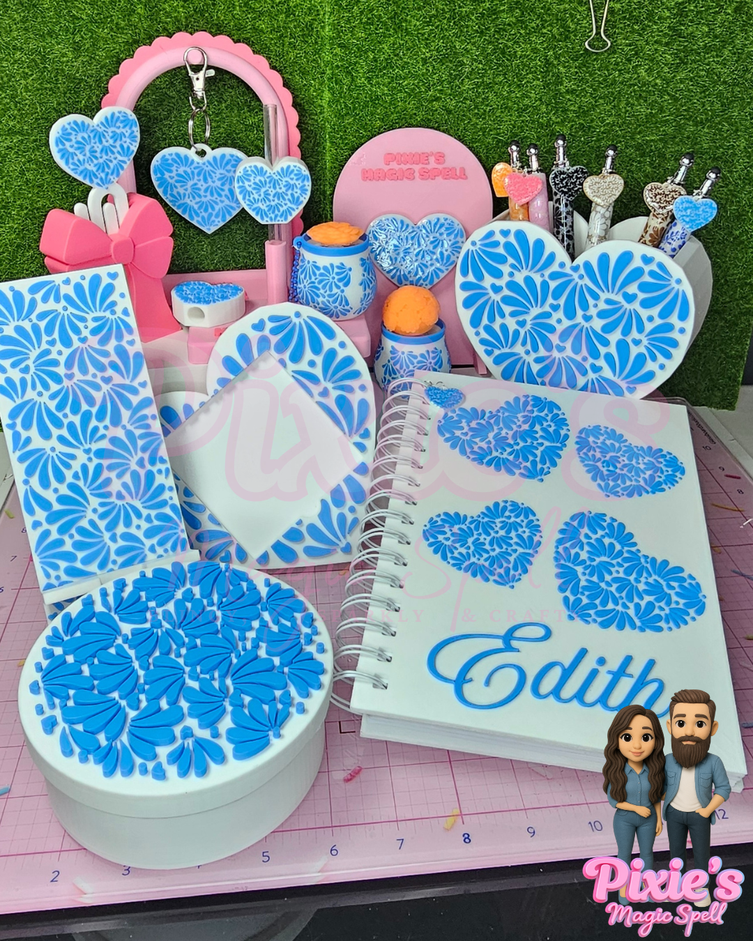 Talavera Heart Collection