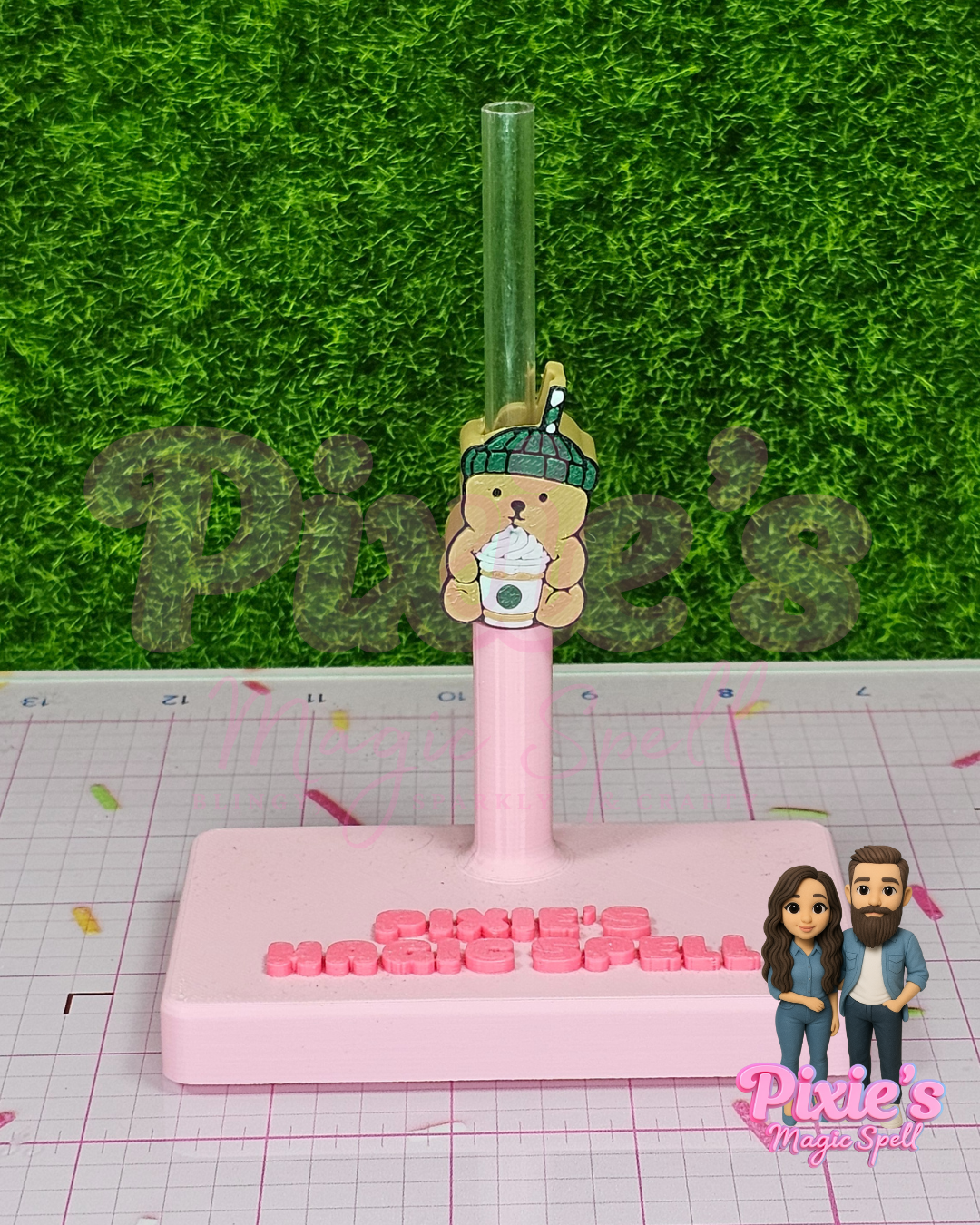 Boo Boo Bear Late Straw Topperz