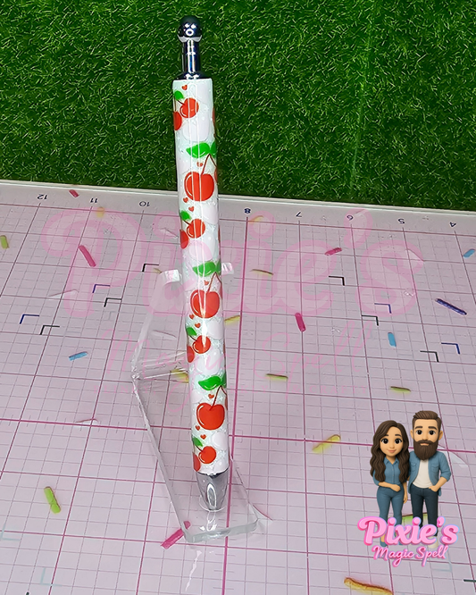 Red Love Cherry Pen