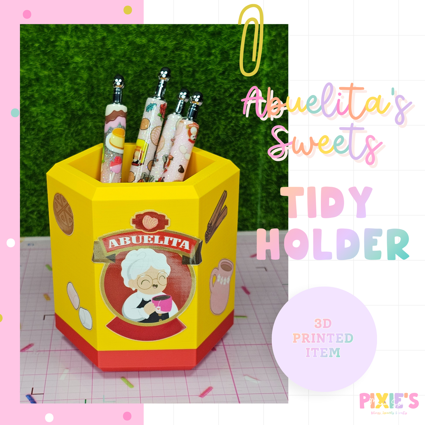Abuelita's Sweets Tidy Holder