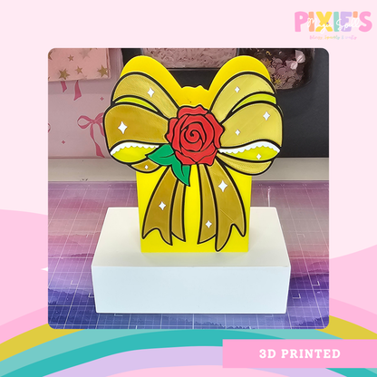 Belle Golden Bow Pen Holder