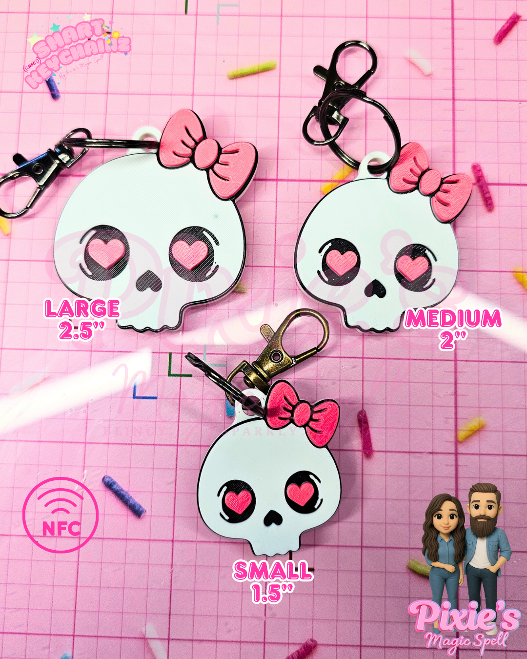 CandySkull Smart Keychainz