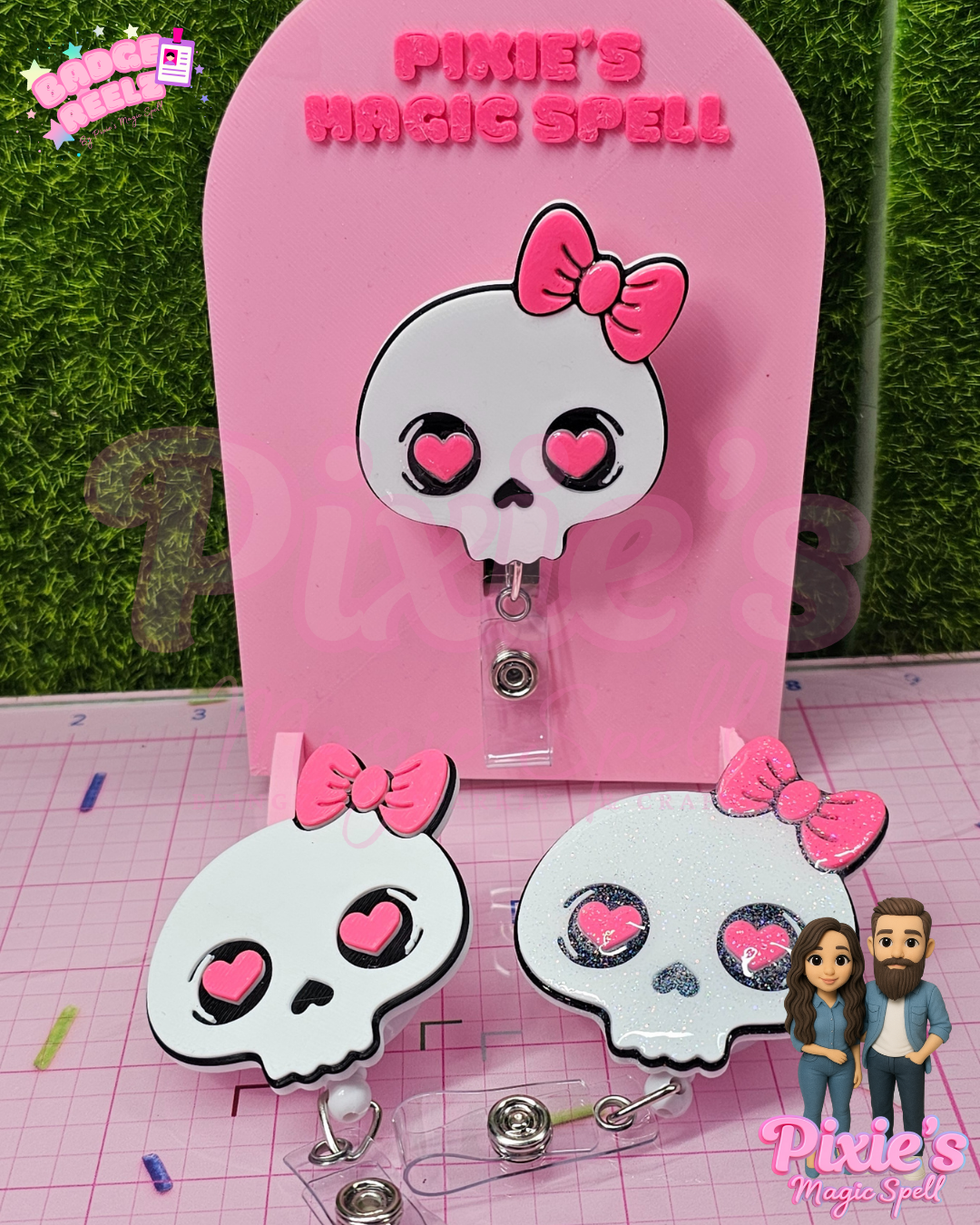 CandySkull Badge Reelz