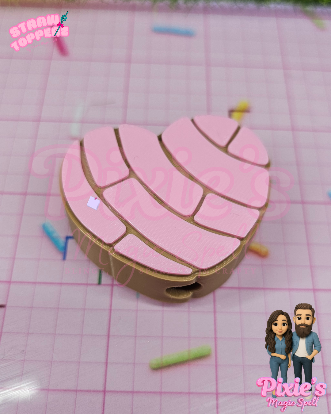 Conchita Love Straw Topperz