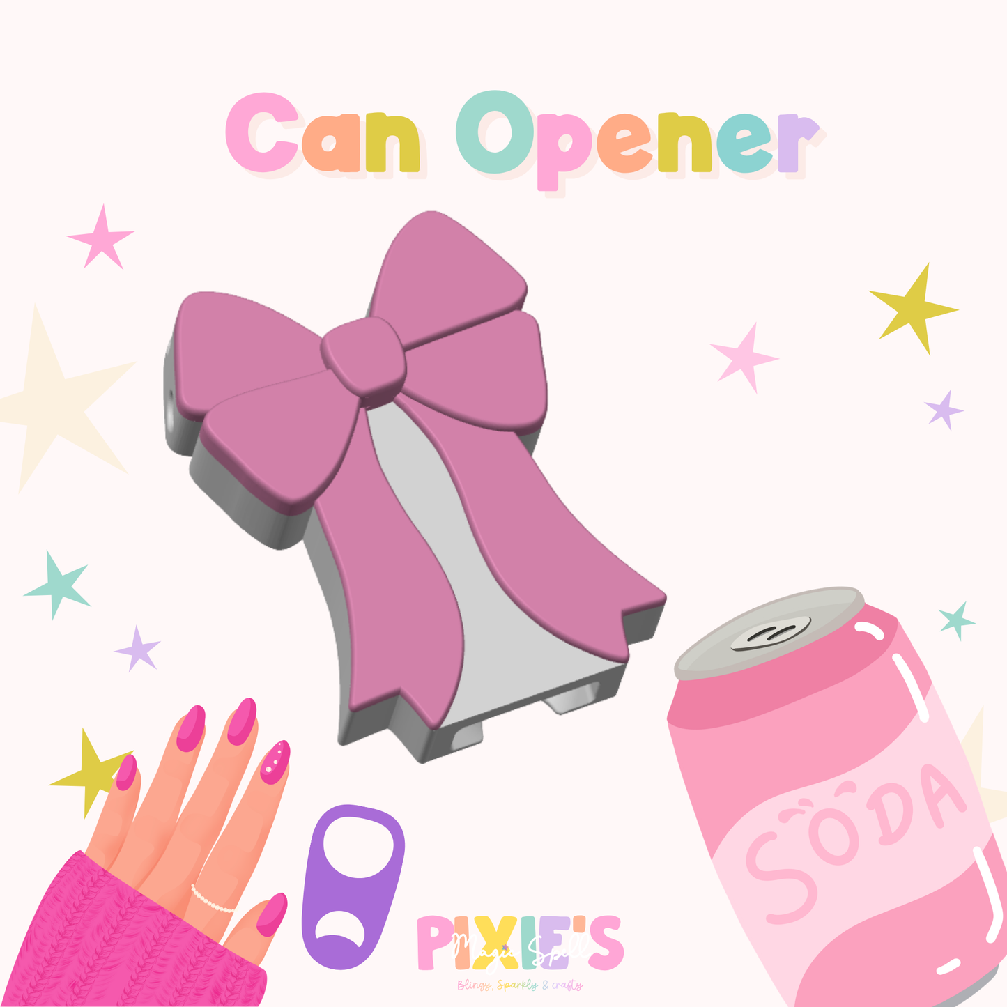 Coquette Bow Can Opener