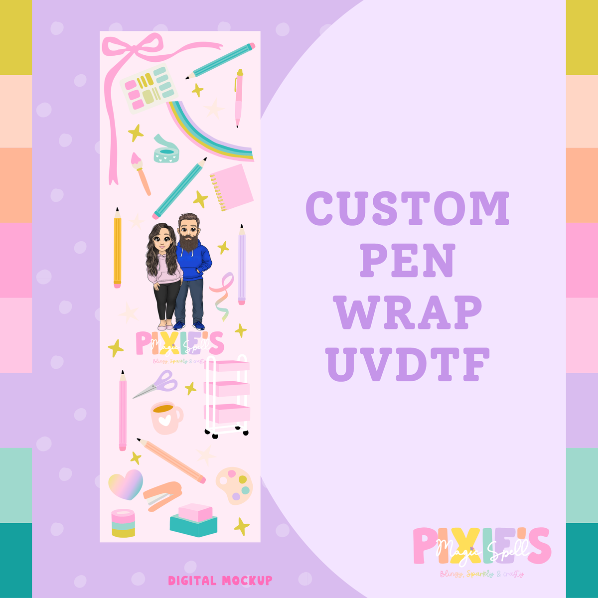 Custom Pen Wrap