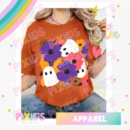 Floral Ghostie Apparel