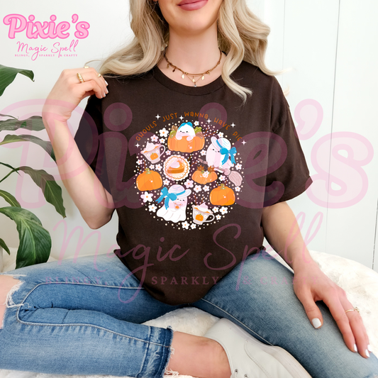 Ghouls Just Wanna Have Pie (Tee/TankTop)