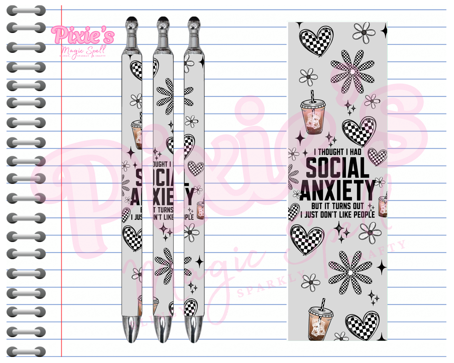 I don't like people Pen