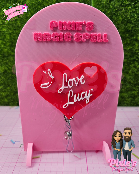 I Love Lucy Badge Reelz