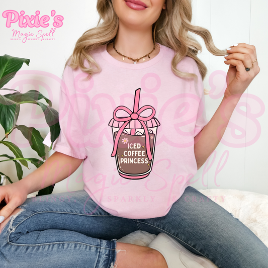 Iced Coffee Princess Tee