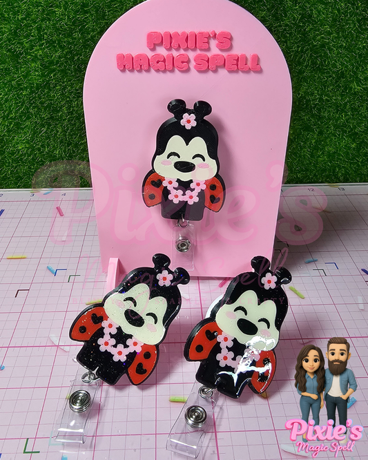 Ms LadyBug Badge Reelz