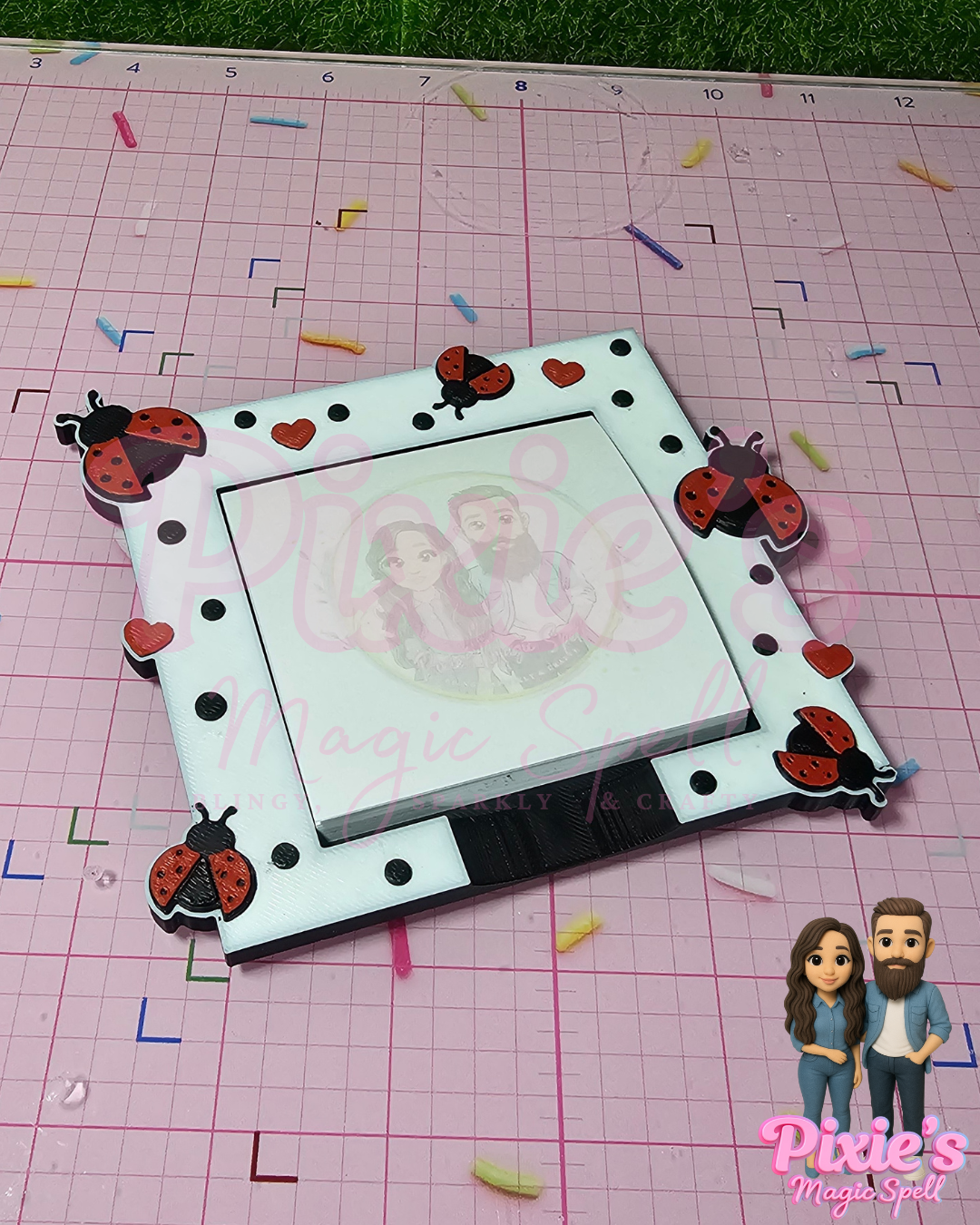 Ms LadyBug Sticky Holder