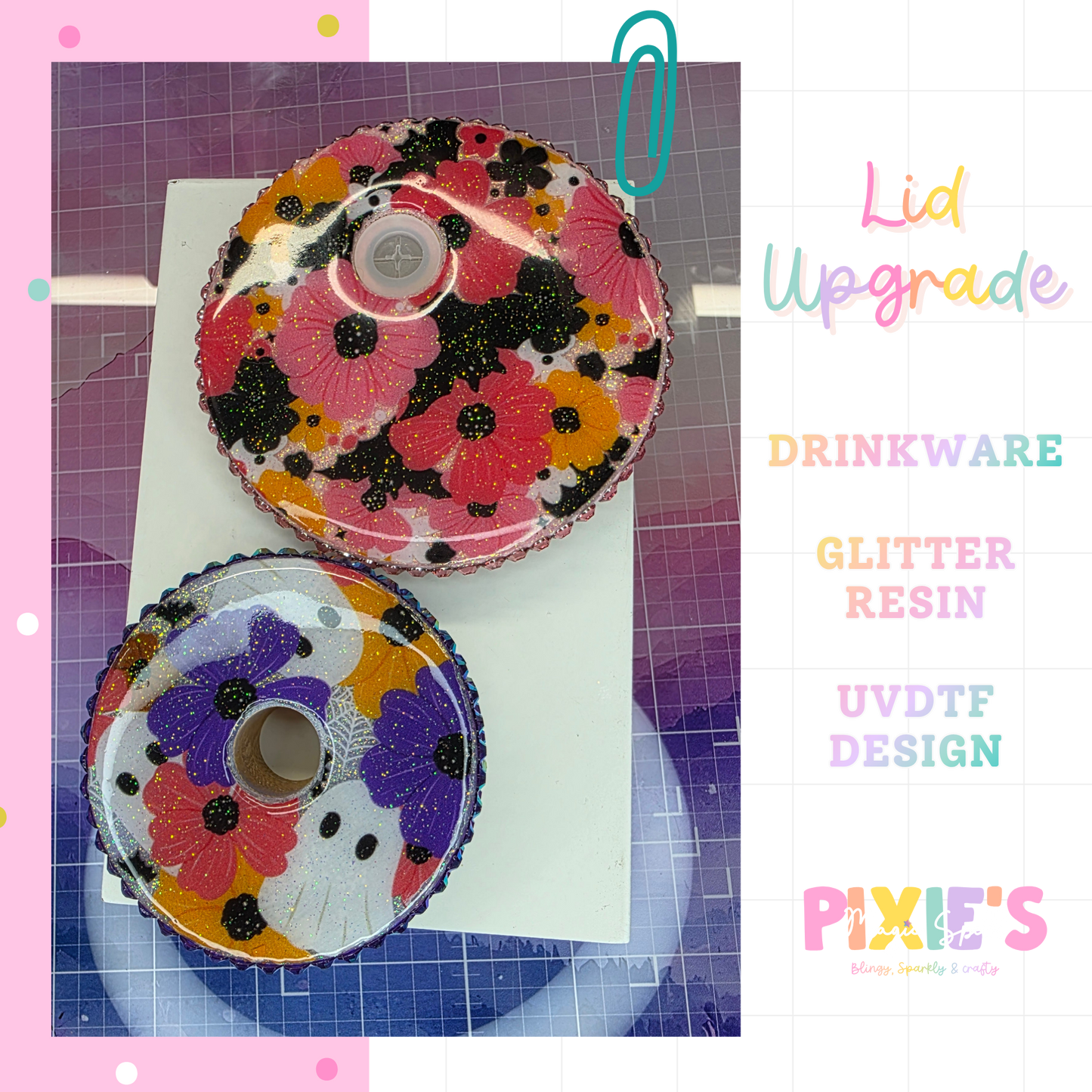 WildBatty 20oz Glass Cup