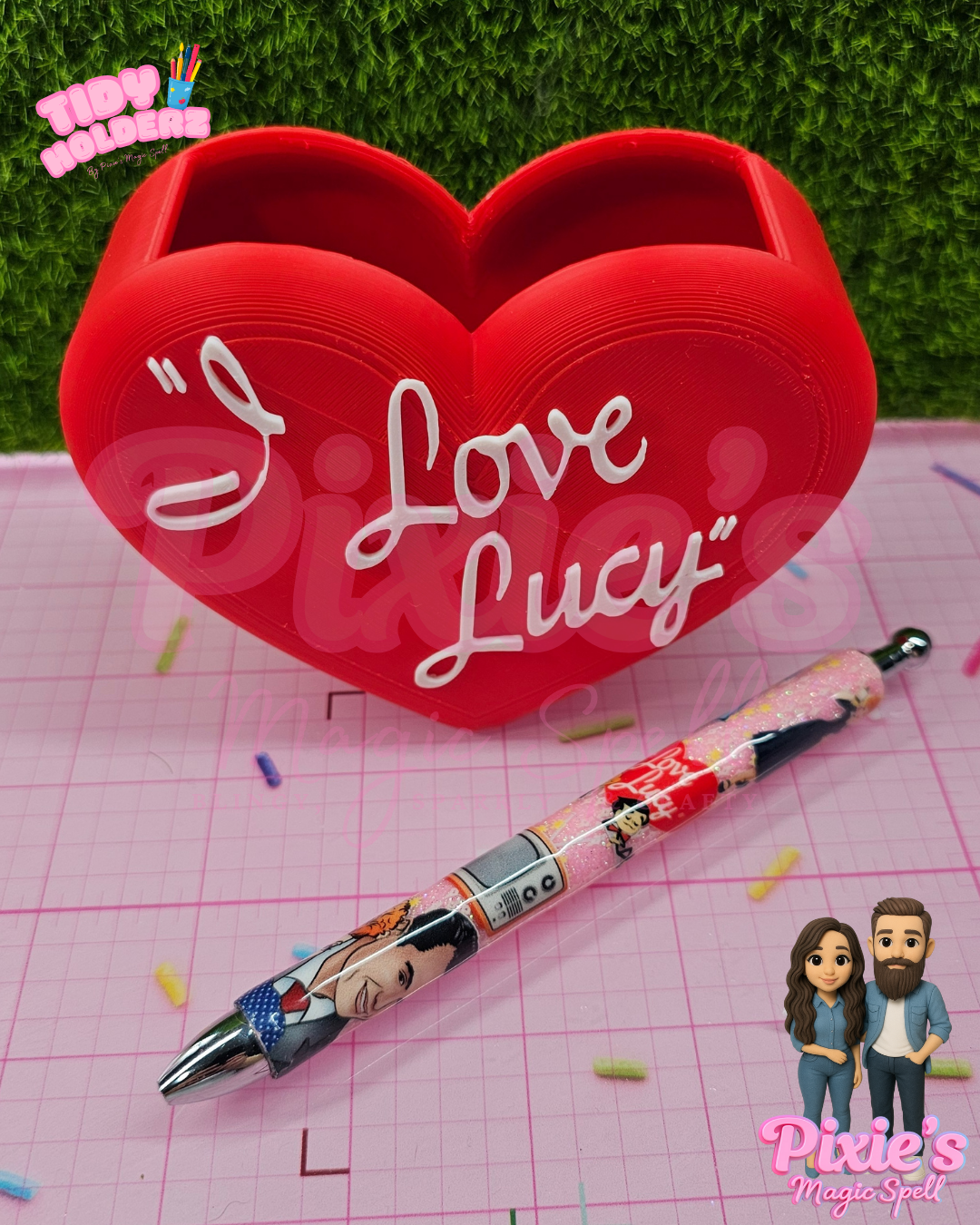 I 💖 Lucy  Tidy Holder