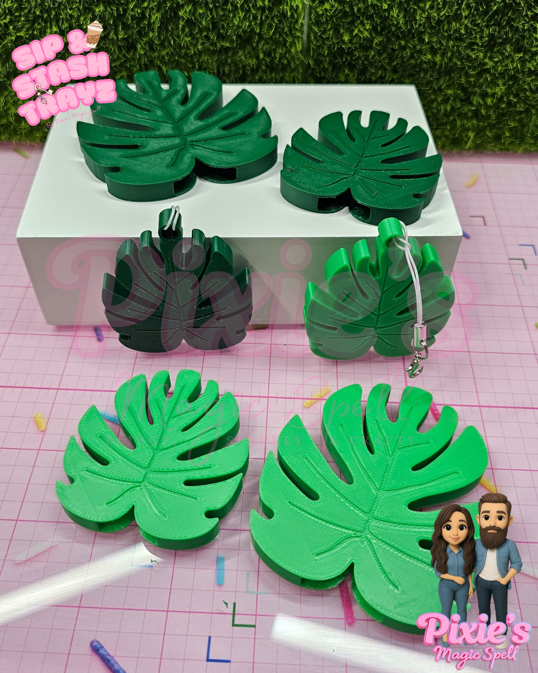 Monstera Eazy CanOpener/Coaster