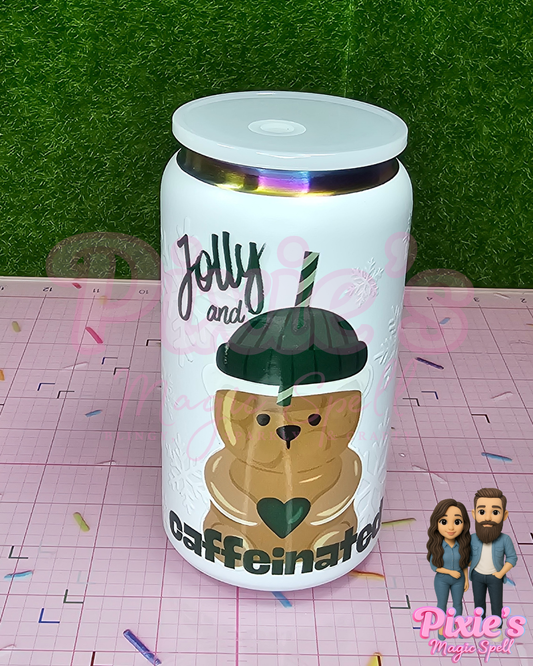 Boo Boo Bear Latte 16oz Stainless Steel Cup