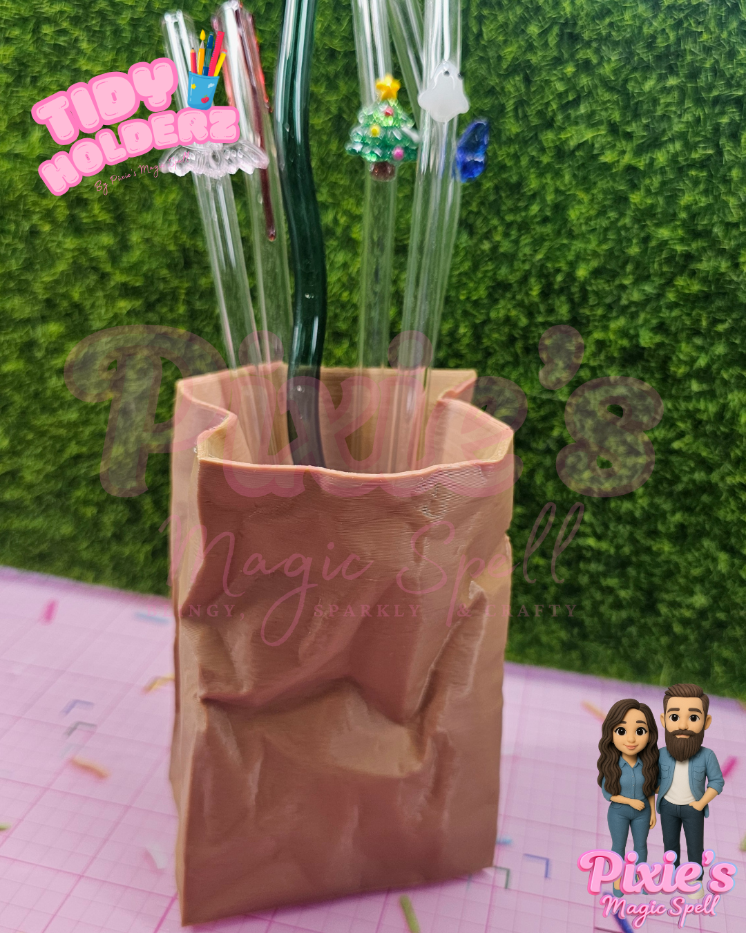 Paper Bag Tidy Holder