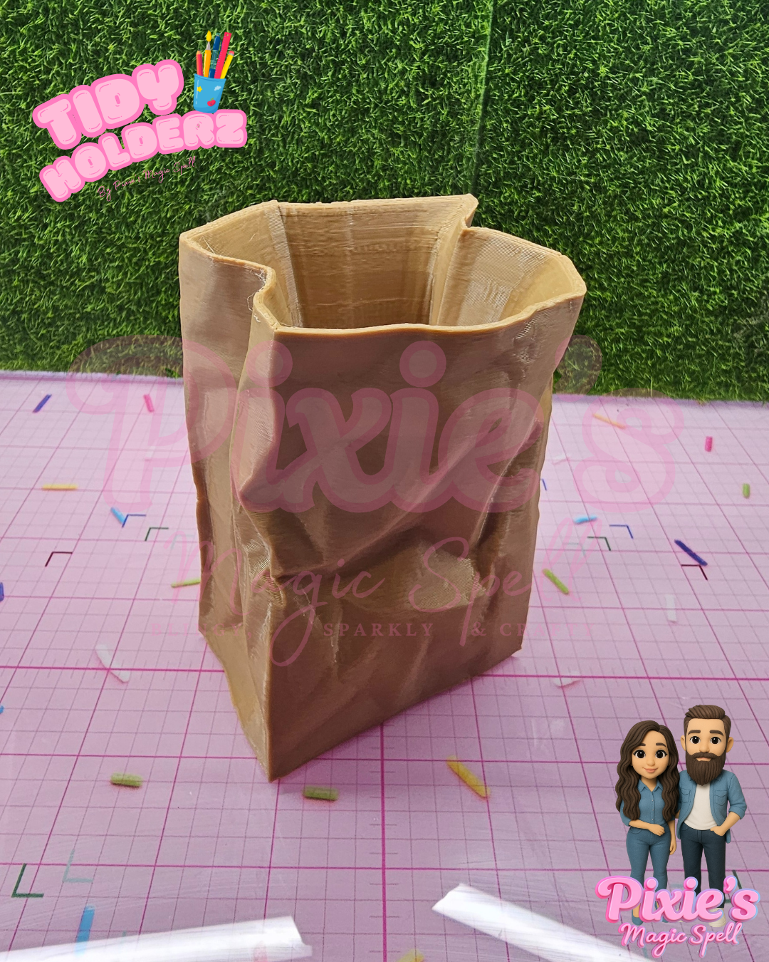 Paper Bag Tidy Holder