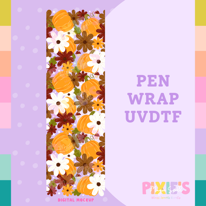 Pumpkin Fest Resin Glitter Pen