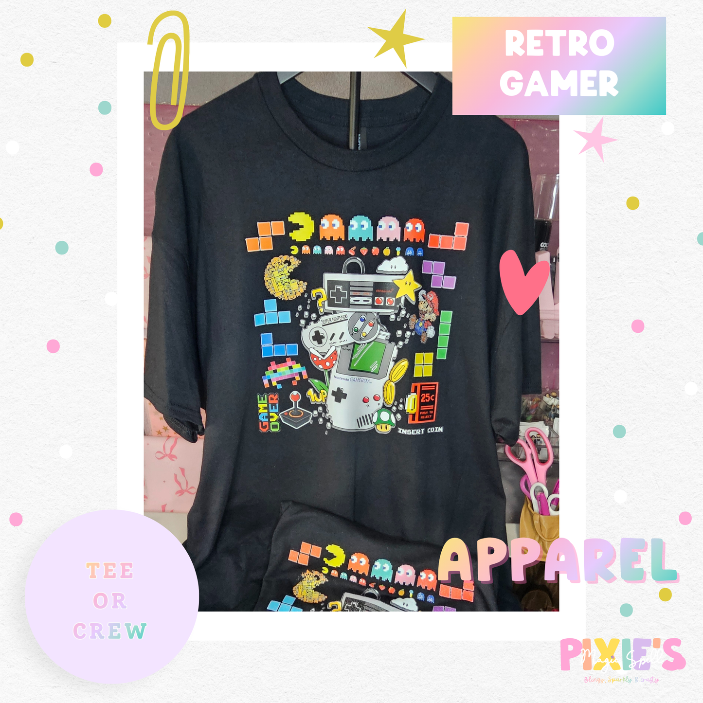 Retro Gamer (Tee&Crew)