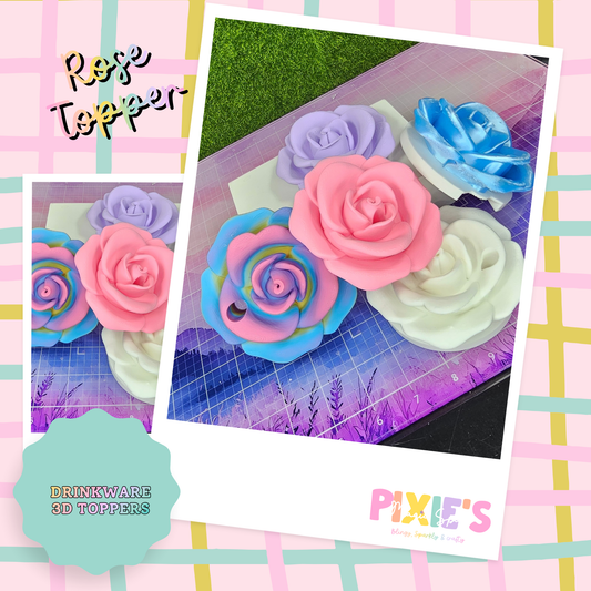 Rose Topper 40oz/20oz Stanley/Dupes