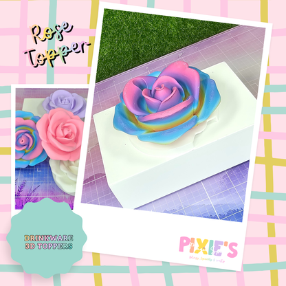 Rose Topper 40oz/20oz Stanley/Dupes