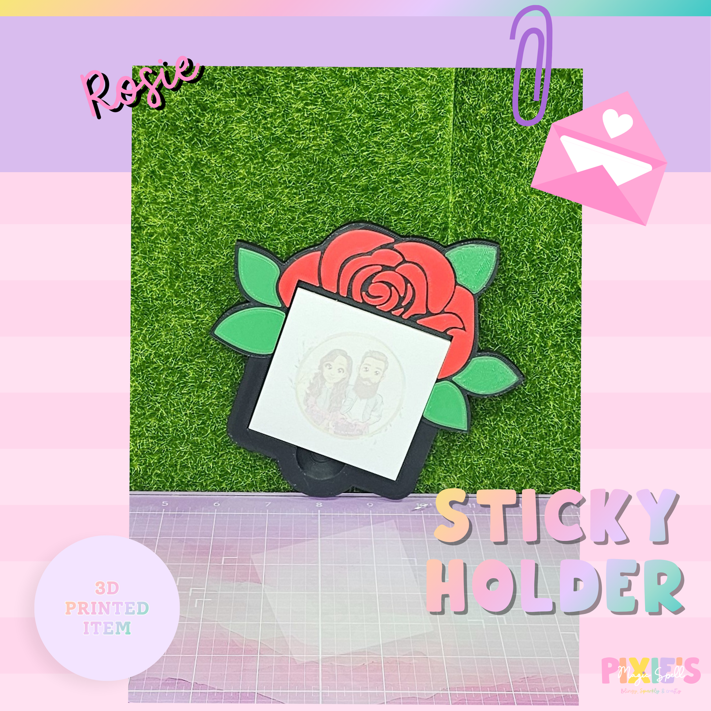 Rosie Sticky Holder