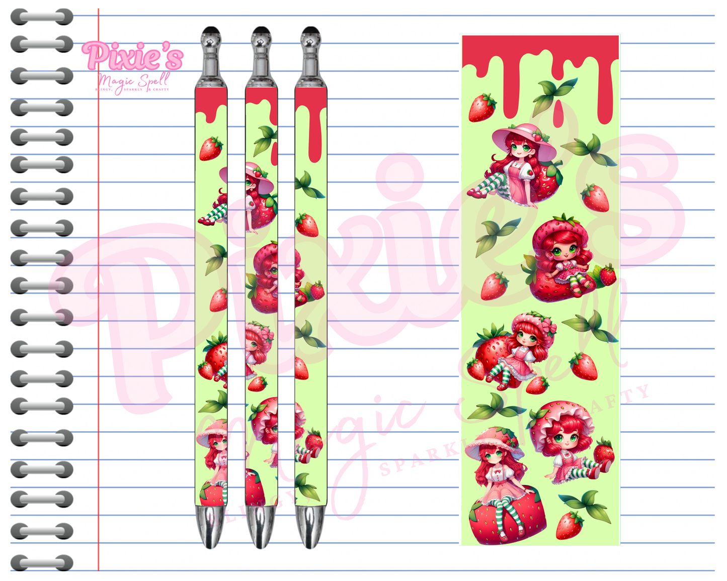 Strawberry Shortcake 3D Drip Pen