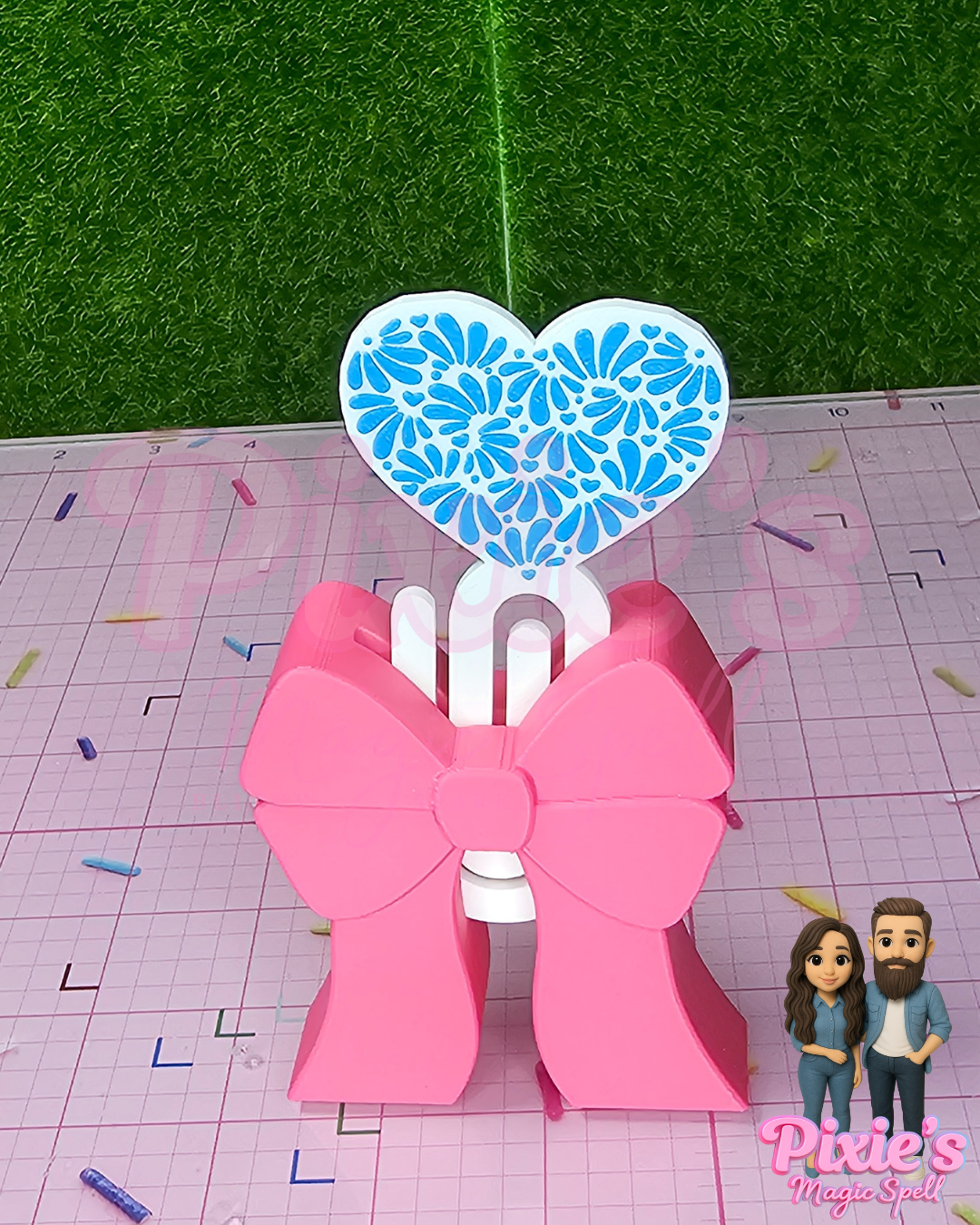 Talavera Heart JumboKlipz