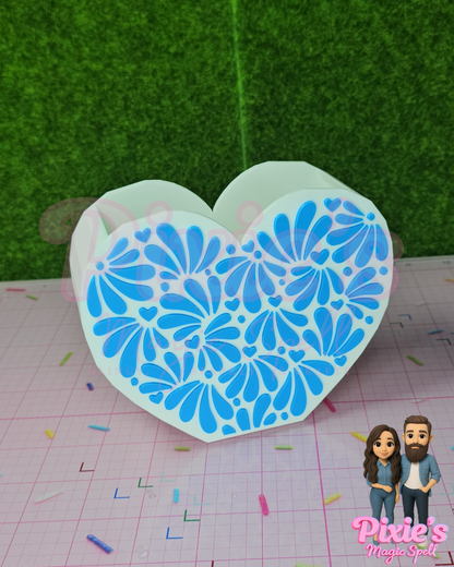 Talavera Heart Tidy Holder