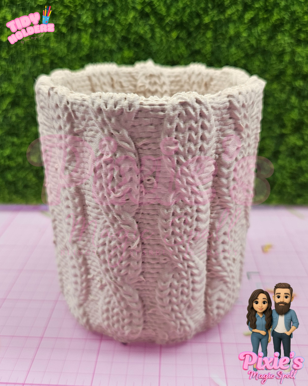 Cozy Knitted Tidy Holder