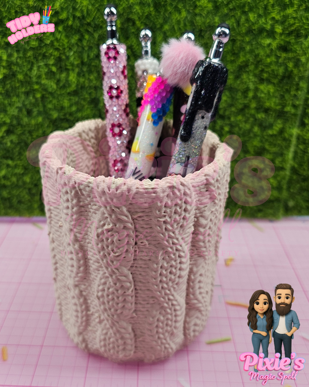 Cozy Knitted Tidy Holder